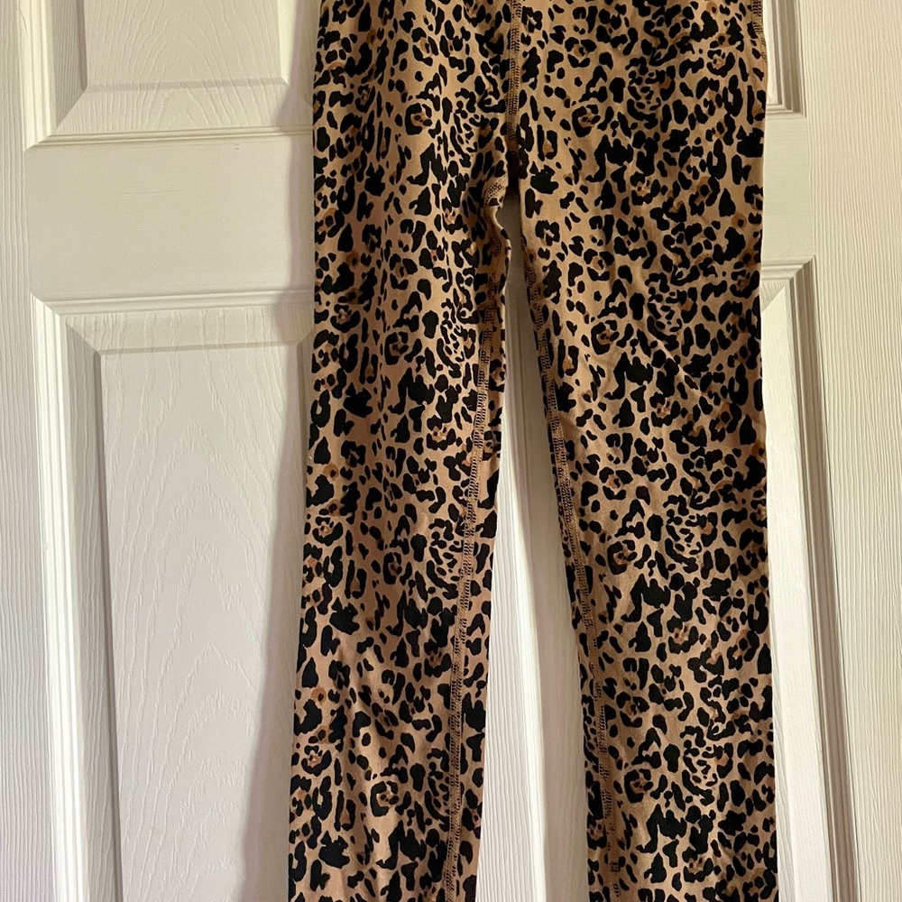 NWOT J.Crew 7/8 high-rise leggings in leopard